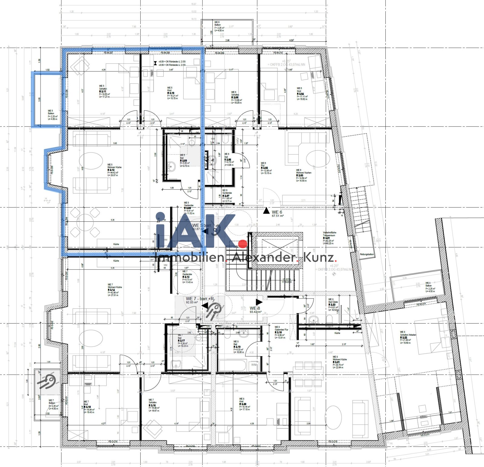 Riesige 3-Zimmer-Premiumwohnung-Barrierefrei Wohnen