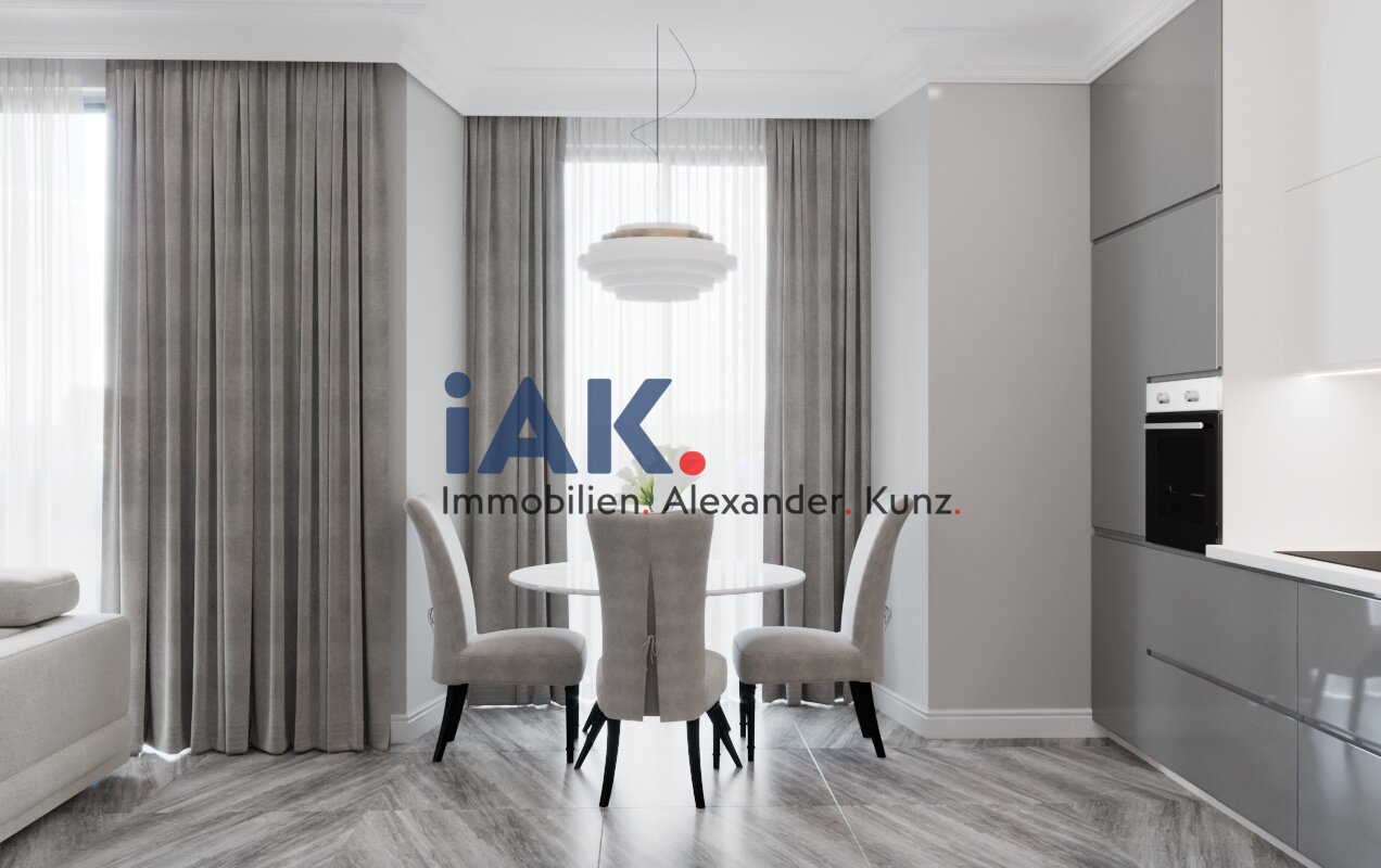 Helle 3-Zimmer-Wohnung im 2. OG-Großzügiger Grundriss mit Balkon