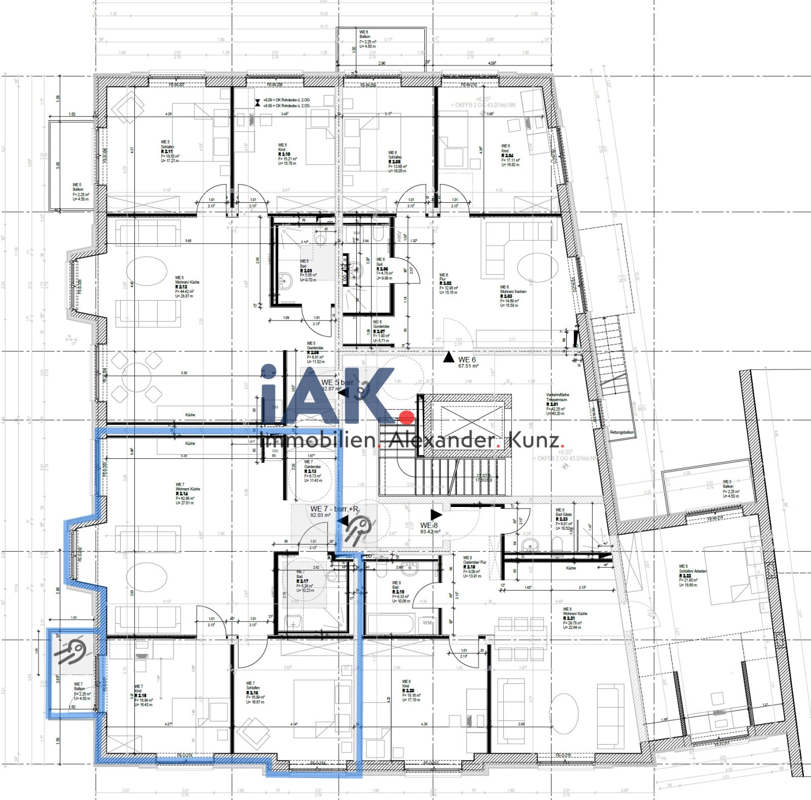 Charmante 3-Zimmer-Wohnung im 2. OG-Modernes Wohnen mit Balkon