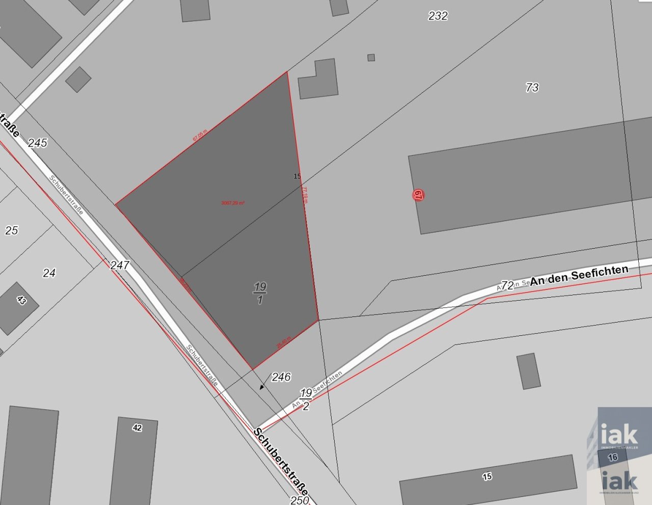 Grundriss-Lageplan Frankfurt(Oder)
