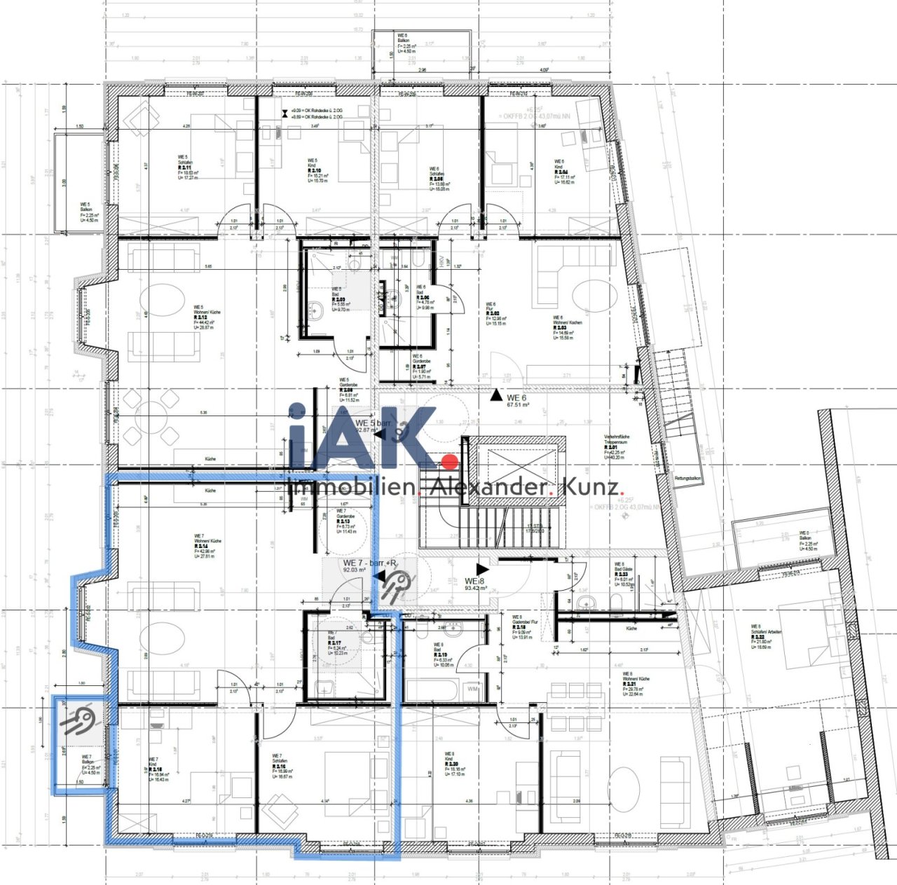 Grundriss WE7 Grundriss WE7